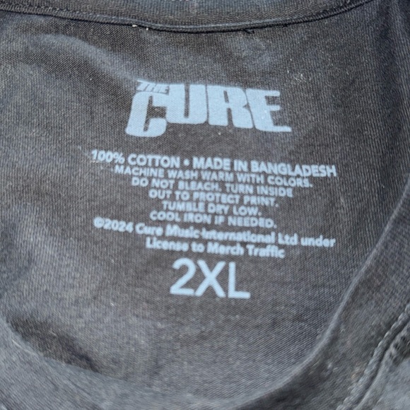 The Cure Band Shirt - Boys Don’t Cry Album Short Sleeve Graphic Tee - Picture 6 of 7